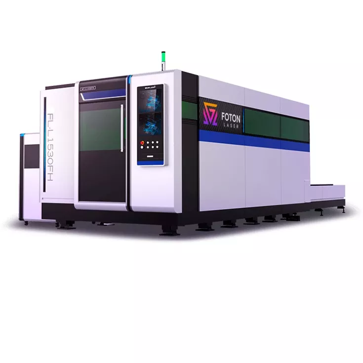 FL-L1530FHR-12000-D350-Raycus Лазерный станок для резки листового металла и труб с кабинетной защитой