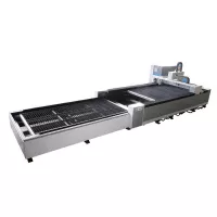 FL-L1530FE-1000-IPG Бюджетный лазерный станок для резки листового металла со сменным столом